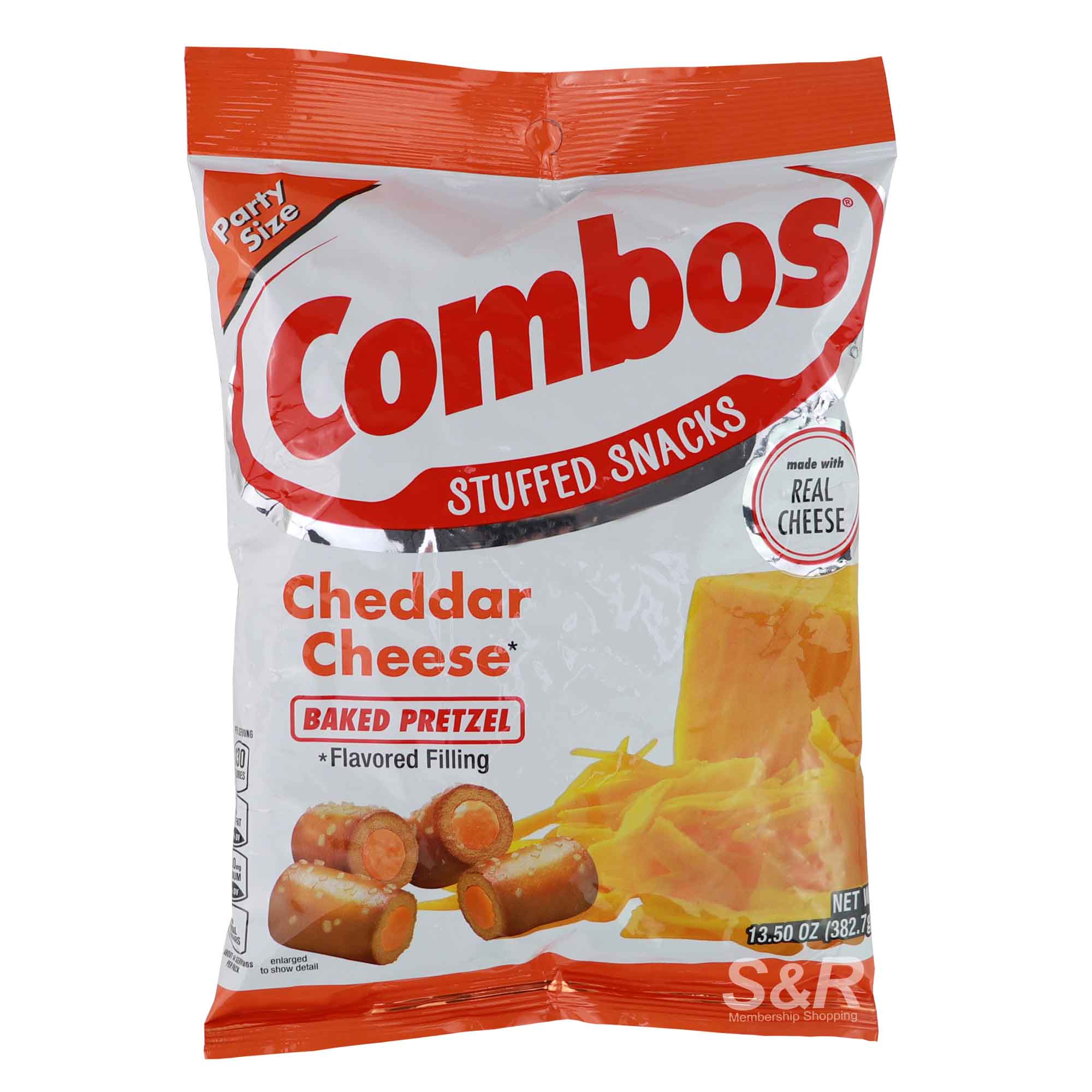 Combos Cheddar Cheese Baked Pretzel 382.7g Combos Cheddar Cheese Baked Pretzel 382.7g